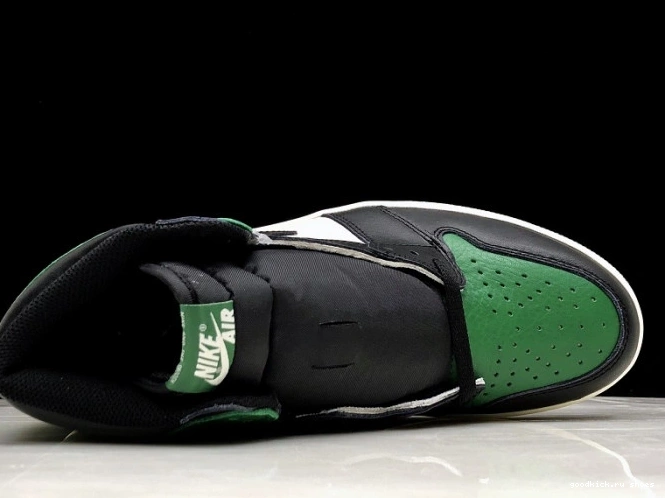 Cheap 555088-302 Pine Air OG NRG Sail-Black High 1 Green Jordan 0818